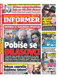 Informer - broj 3586, 29. jan 2024.