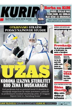 Kurir - broj 2319, 31. jul 2020.