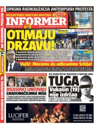 Informer - broj 3935, 22. mar 2025.