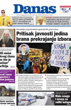 Danas - broj 9503, 9. jan 2024.