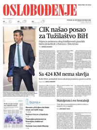 Oslobođenje - broj 27130, 25. okt 2022.