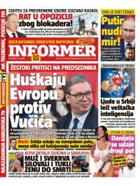 Informer - broj 3975, 12. maj 2025.