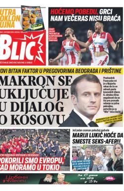 Blic - broj 8125, 1. okt 2019.