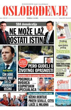 Oslobođenje - broj 24.679, 11. avg 2015.