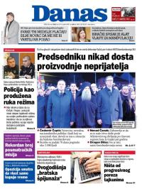 Danas - broj 10174, 25. mar 2026.