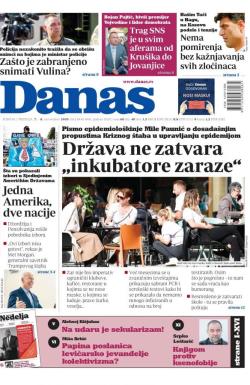 Danas - broj 8440-8441, 7. nov 2020.