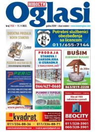 Novosti oglasi - broj 1722, 11. maj 2022.