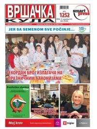 Vršačka kula - broj 1252, 20. dec 2019.