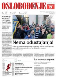 Oslobođenje - broj 25562, 25. jan 2018.