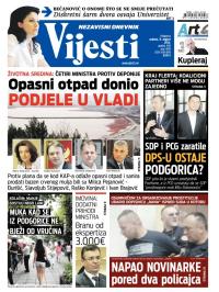 Vijesti - broj 5879, 9. avg 2014.