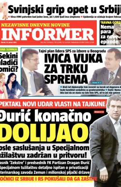 Informer - broj 516, 14. jan 2014.