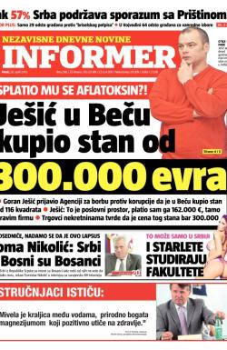 Informer - broj 298, 26. apr 2013.