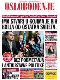 Oslobođenje - broj 24.346, 12. sep 2014.