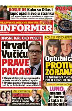 Informer - broj 1763, 8. feb 2018.