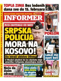 Informer - broj 1749, 23. jan 2018.