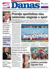 Danas - broj 6903, 23. avg 2016.