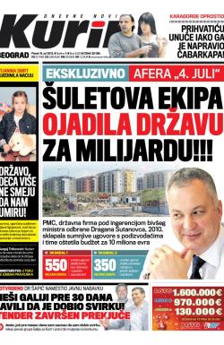 Kurir - broj 3524, 19. jul 2013.