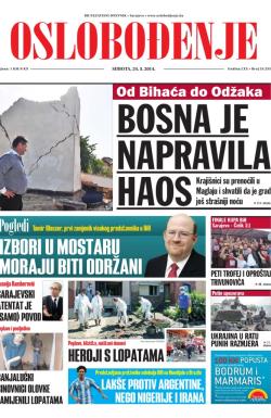 Oslobođenje - broj 24.235, 24. maj 2014.
