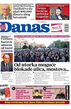 Danas - broj 7138-7139, 15. apr 2017.