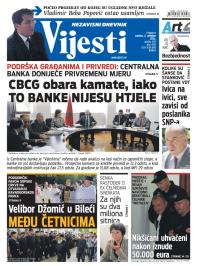 Vijesti - broj 5935, 4. okt 2014.