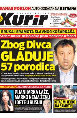 Kurir - broj 3397, 11. mar 2013.