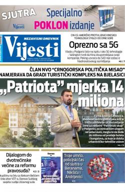 Vijesti - broj 8072, 27. sep 2020.