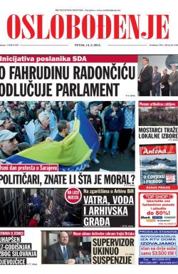 Oslobođenje - broj 24.136, 14. feb 2014.