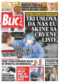 Blic - broj 8893, 30. nov 2021.