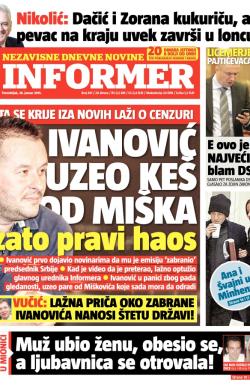 Informer - broj 831, 26. jan 2015.