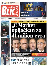 Blic - broj 6065, 28. dec 2013.