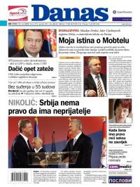 Danas - broj 5370, 12. jun 2012.