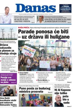 Danas - broj 9087, 30. avg 2022.