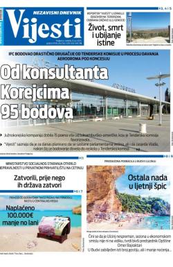 Vijesti - broj 9736, 8. jun 2025.