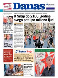 Danas - broj 6518, 4. avg 2015.