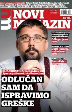 Novi magazin - broj 604, 24. nov 2022.