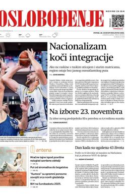 Oslobođenje - broj 28000, 29. avg 2025.