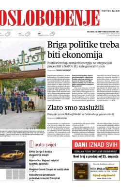 Oslobođenje - broj 25438, 20. sep 2017.