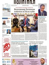 Politika - broj 39957, 1. mar 2025.