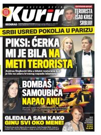 Kurir - broj 640, 15. nov 2015.