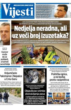 Vijesti - broj 9890, 11. nov 2025.