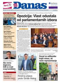 Danas - broj 7086, 22. feb 2017.