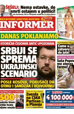 Informer - broj 1716, 12. dec 2017.