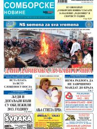 Somborske novine - broj 3107, 10. jan 2014.