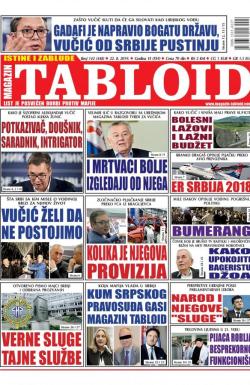 Tabloid - broj 142, 22. avg 2019.