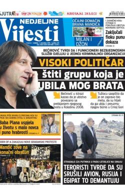 Vijesti - broj 6323, 1. nov 2015.