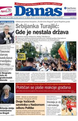Danas - broj 6863, 14. jul 2016.