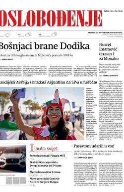 Oslobođenje - broj 27155, 23. nov 2022.