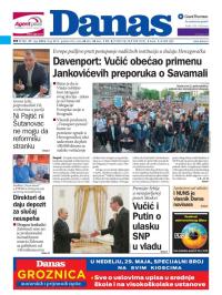 Danas - broj 6815, 27. maj 2016.