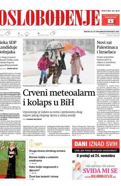 Oslobođenje - broj 25518, 10. dec 2017.