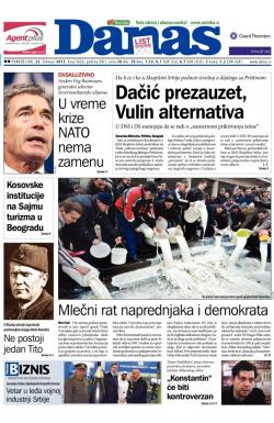 Danas - broj 5628, 25. feb 2013.